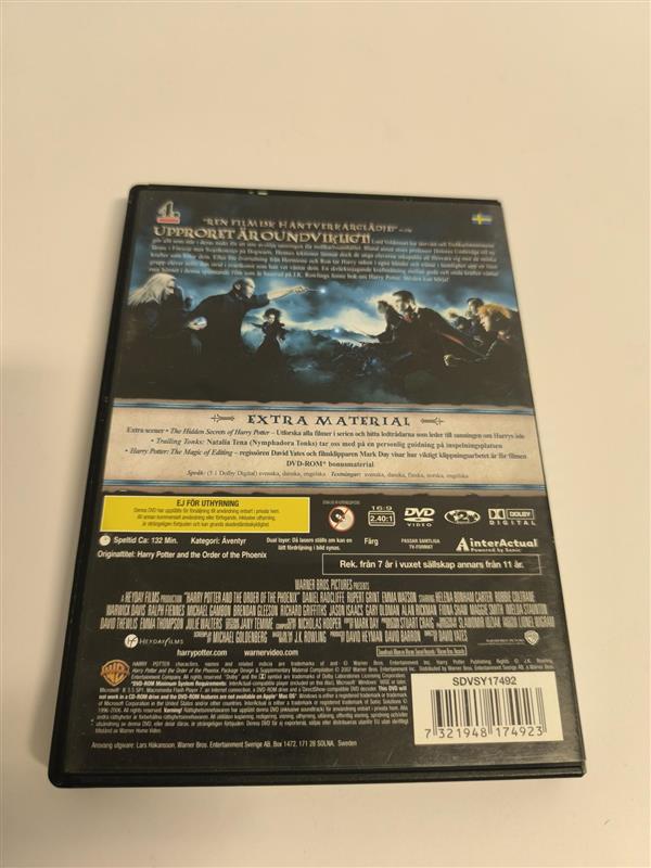 Harry Potter och Fenixorden – Specialutgåva (2‑disc DVD)