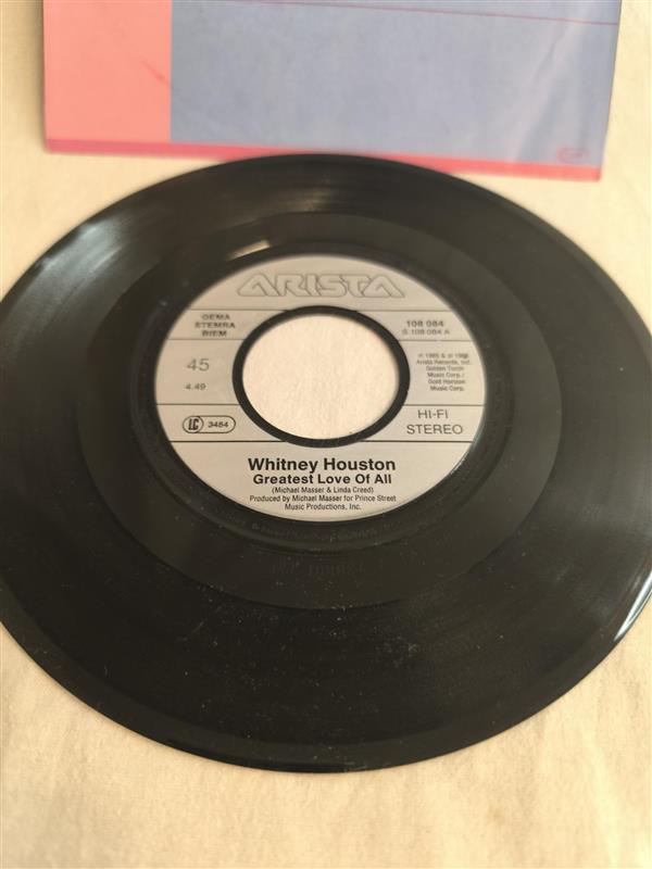 Whitney Houston - Greatest Love of All Single