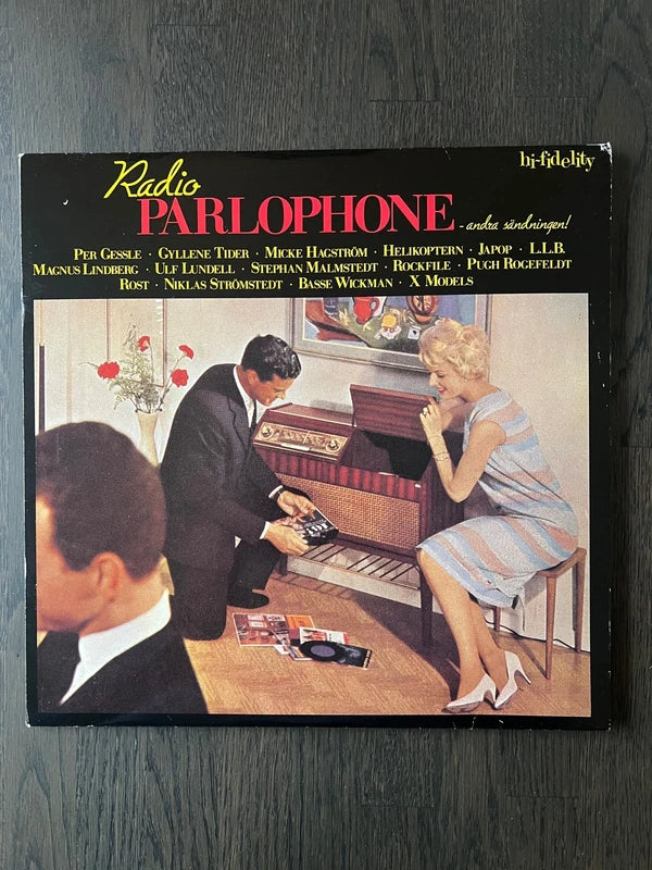 Radio Parlophone – andra sändningen svensk LP med Gessle Gyllene Tider Lundell, Pugh