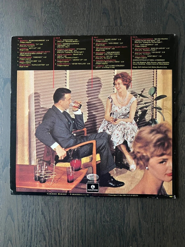 Radio Parlophone – andra sändningen svensk LP med Gessle Gyllene Tider Lundell, Pugh