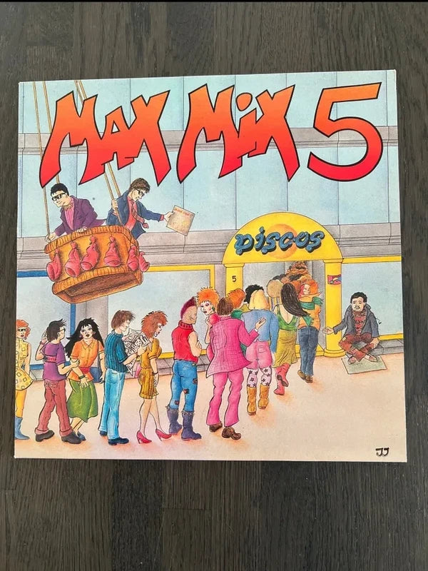 Max Mix 5 – LP 1987 – Italo disco / synthpop / DJ megamix