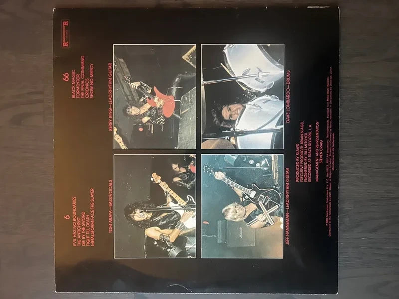 Slayer – Show No Mercy – LP – Roadrunner RR 9868 – 1984