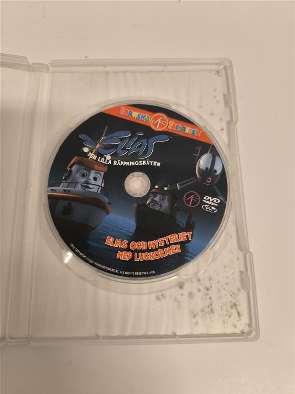 Elias den lilla räddningsbåten – Elias och mysteriet med lugnhornen (DVD)