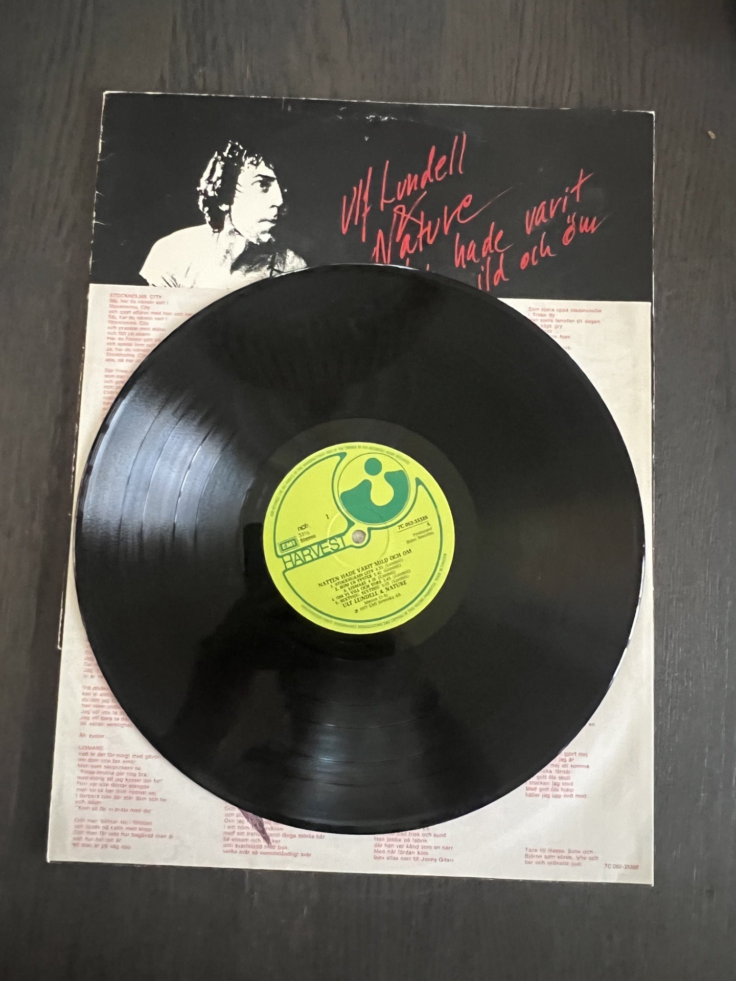 Ulf Lundell & Nature - The Night Had Been Mild and Tender Vinyl LP