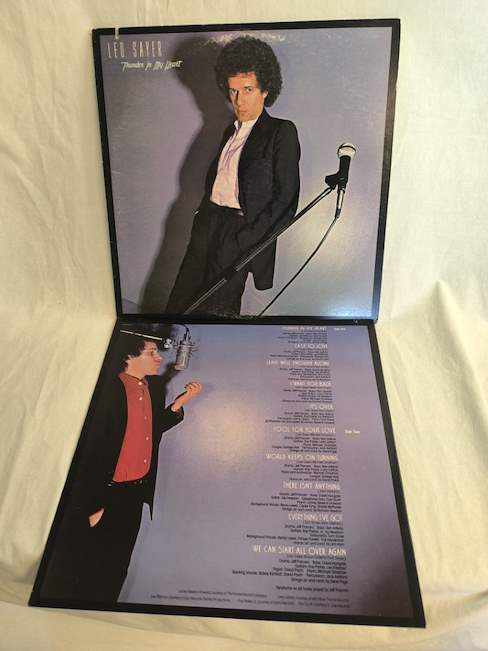 Leo Sayer, "Thunder In My Heart" (LP)