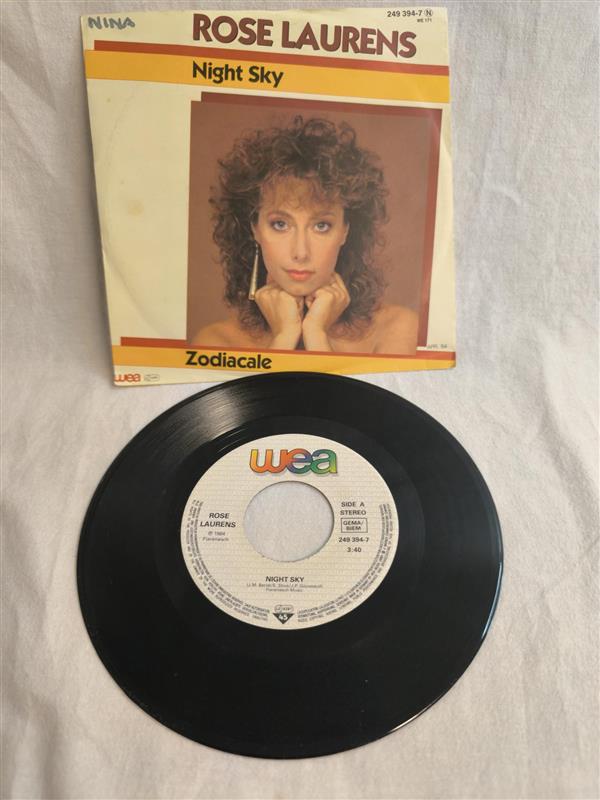 Rose Laurens – Night Sky Zodiacale (7” Vinyl, 1988)