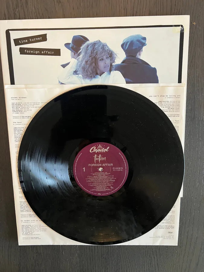 Tina Turner - Foreign Affair /LP 1989 Like new