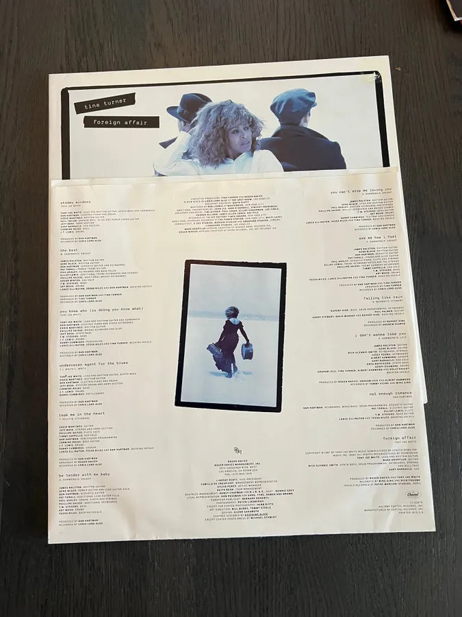 Tina Turner - Foreign Affair /LP 1989 Like new
