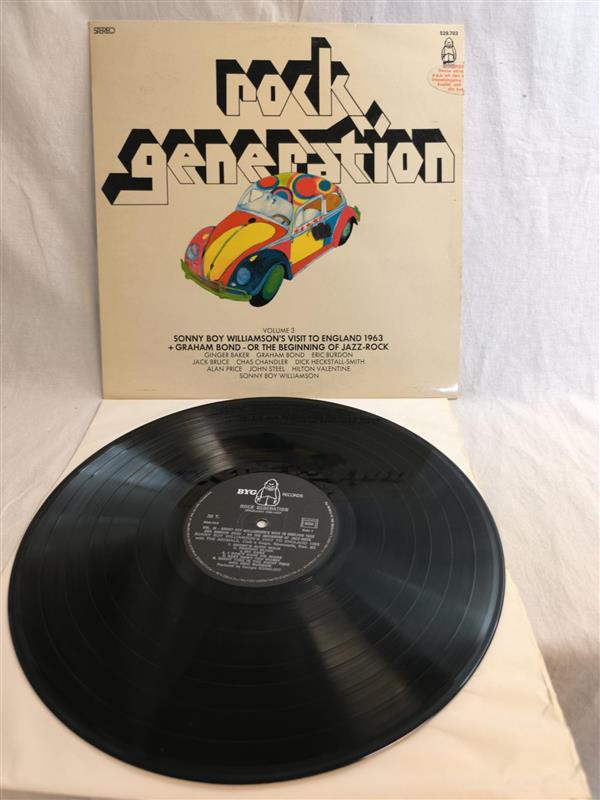 Rock Generation Sonny Boy Williamson’s Visit to England + Graham Bond (BYG Records)