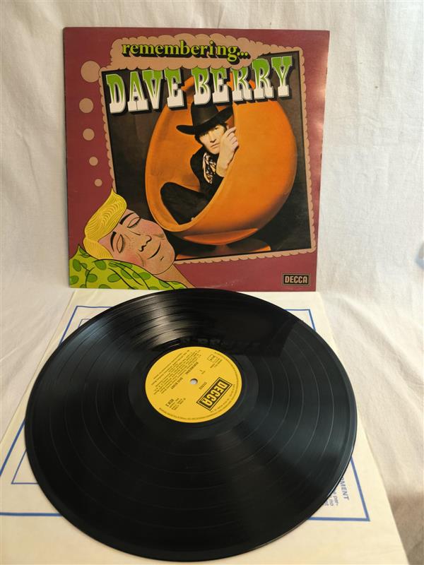 Dave Berry – Remembering… (LP, Decca, REM 3)