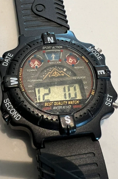 1980s digital watch