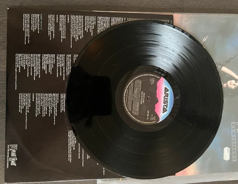 Meat Loaf - Bad Attitude LP 80s