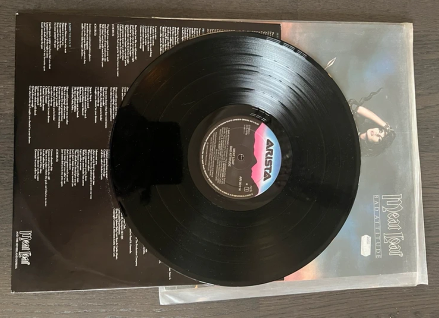 Meat Loaf - Bad Attitude LP 80s