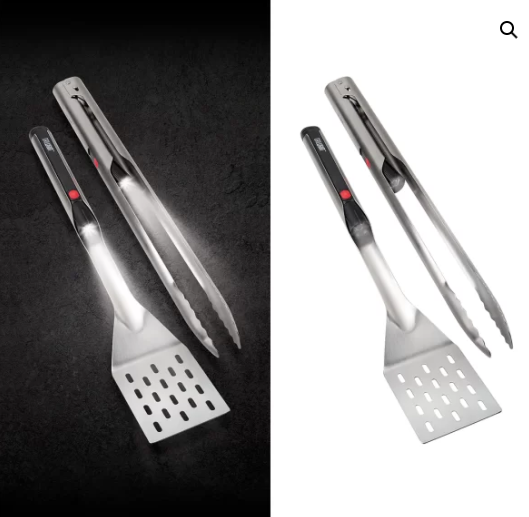 Grilling tools in 2-pc with light - GrillLight LED - NEW