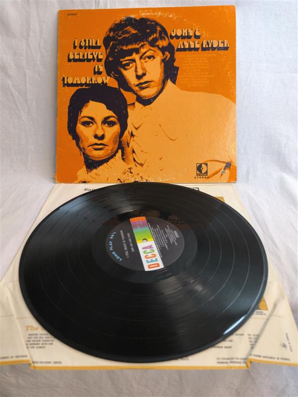 John & Anne Ryder – I Still Believe in Tomorrow (LP, Decca)