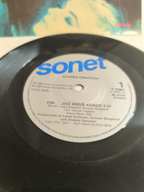 Suzzies Orkester, If only I could (control my feelings) Single