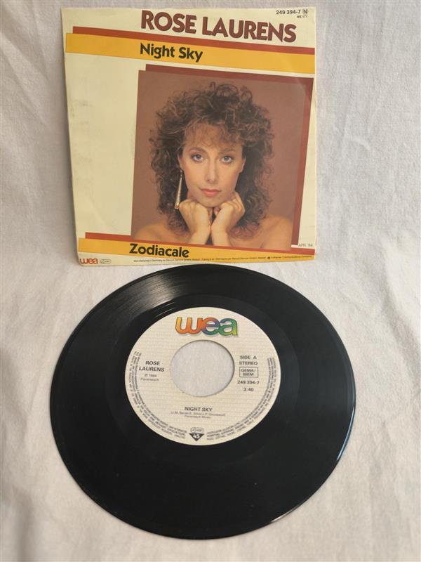 Rose Laurens – Night Sky Zodiacale (7” Vinyl, 1988)