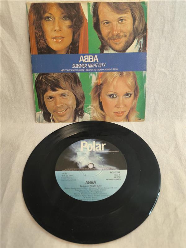 ABBA – Summer Night City (7” Vinyl, 1978)