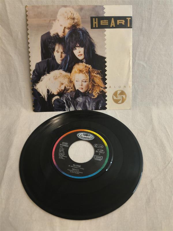 Heart – Alone (7” Vinyl, 1987)