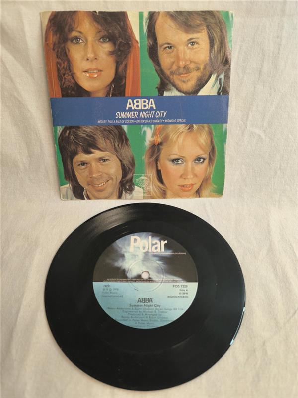ABBA – Summer Night City (7” Vinyl, 1978)