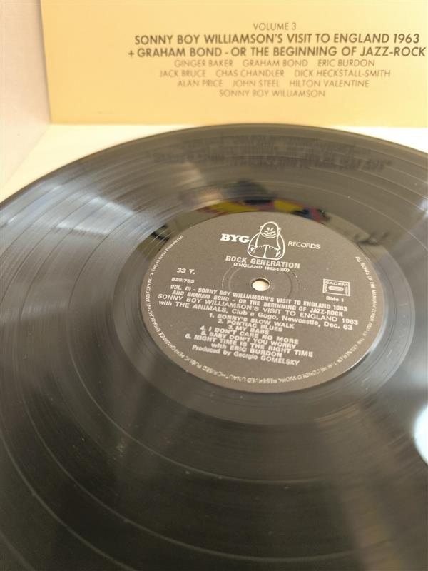 Rock Generation Sonny Boy Williamson’s Visit to England + Graham Bond (BYG Records)