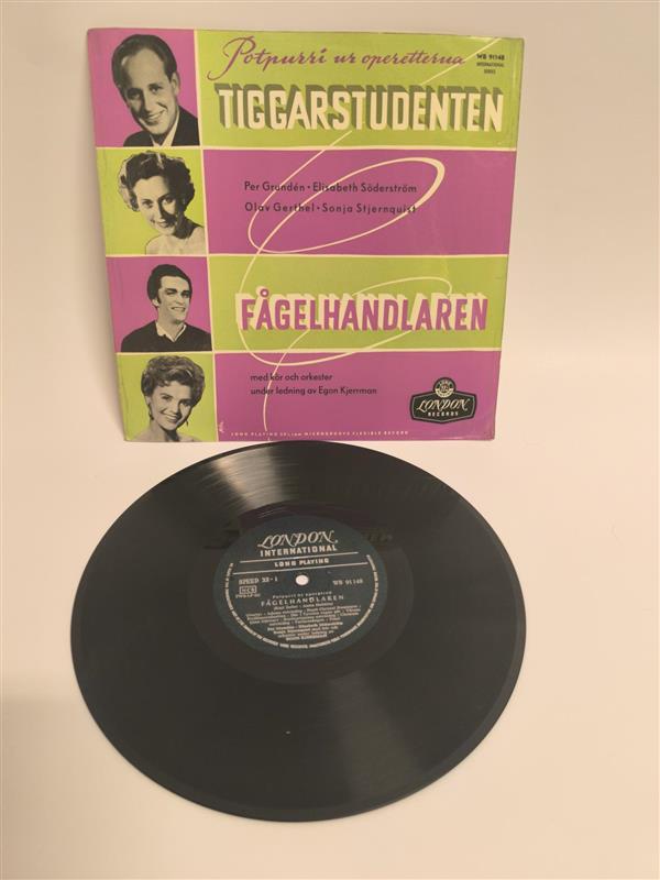 Potpurri ur operetterna Tiggarstudenten och Fågelhandlaren