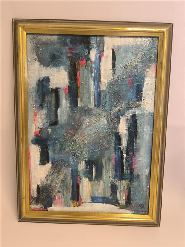 A large painting "Galaxy" - abstract painting