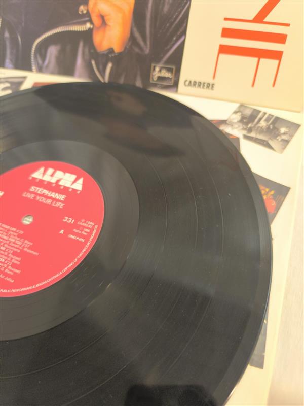 Stephanie – Live Your Life (Vinyl, LP, Album, 1986)
