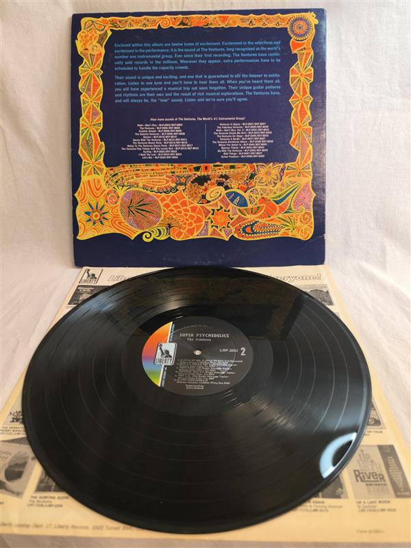 The Ventures – Psychedelic/ Super Psychedelics (vinyl, original pressings)