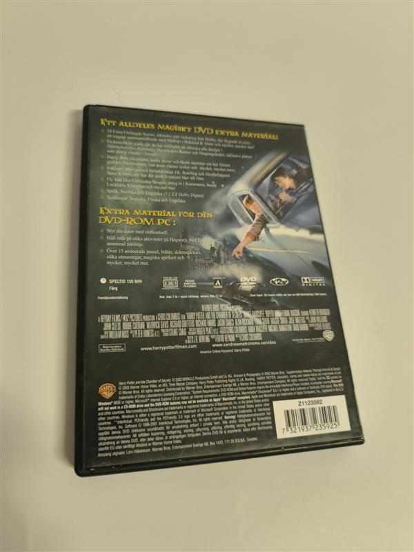 Harry Potter och Hemligheternas kammare – DVD (2‑disc)