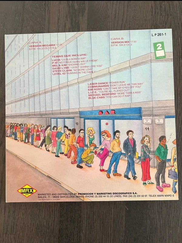 Max Mix 5 – LP 1987 – Italo disco / synthpop / DJ megamix