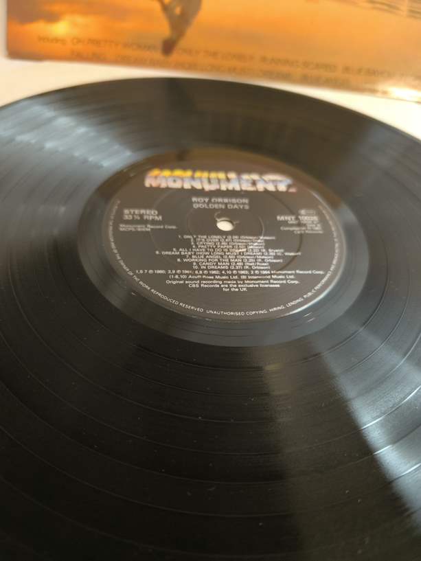 Roy Orbison, Golden Days (LP)