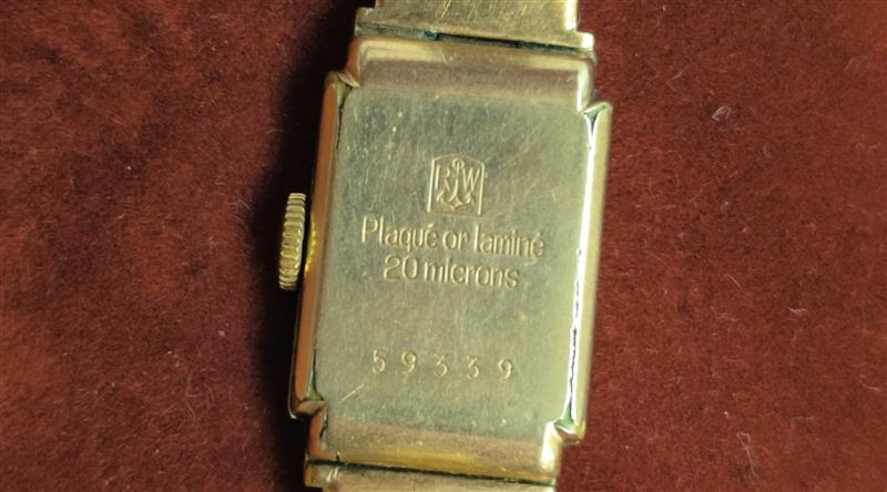 Vintage Swiss Wristwatch Rolf Walz – Gold Plated 20 Microns