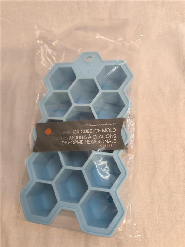 Silicone Mold for Large Ice Cubes from Outset - New