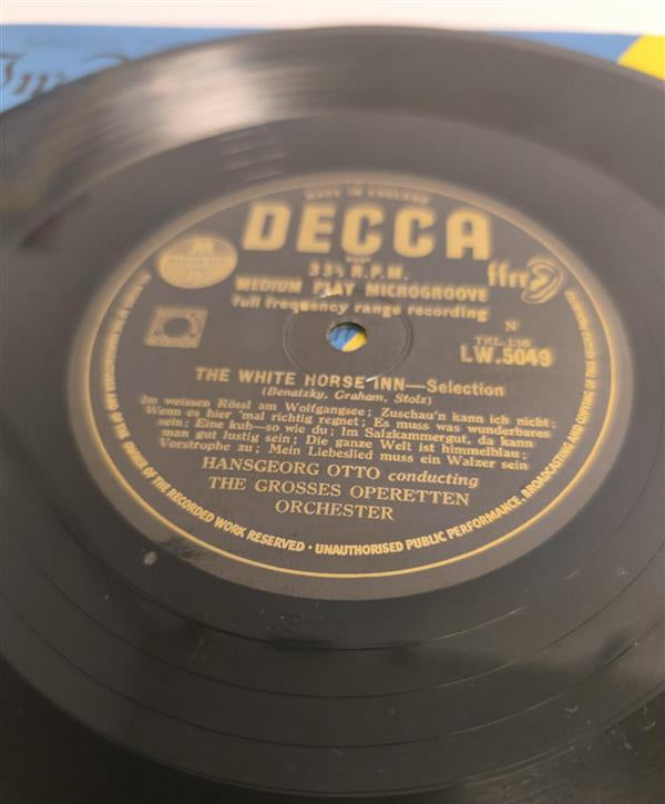 Decca 33⅓ rpm (1 skiva, 2 sidor)