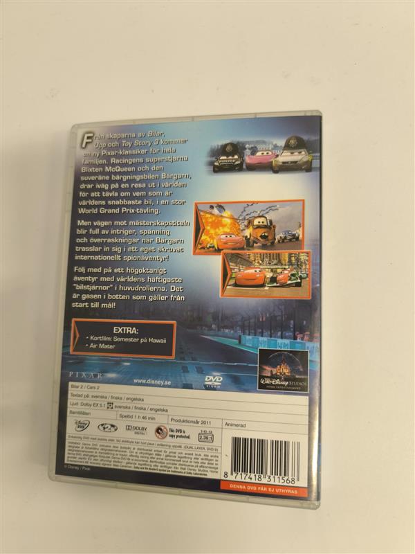 Bilar 2 (Cars 2), svensk utgåva