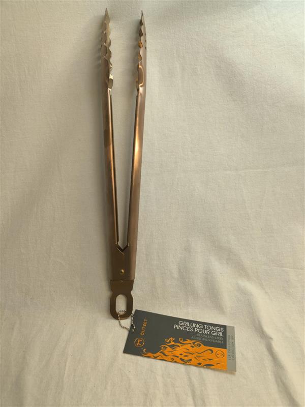 Copper-Finish Grilling Tongs from OUTSET - New
