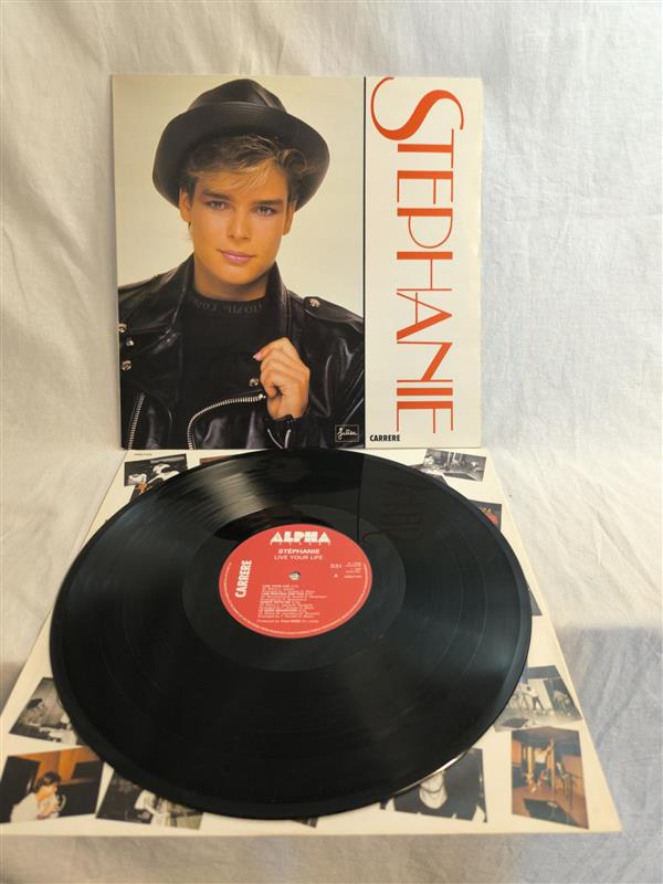 Stephanie – Live Your Life (Vinyl, LP, Album, 1986)