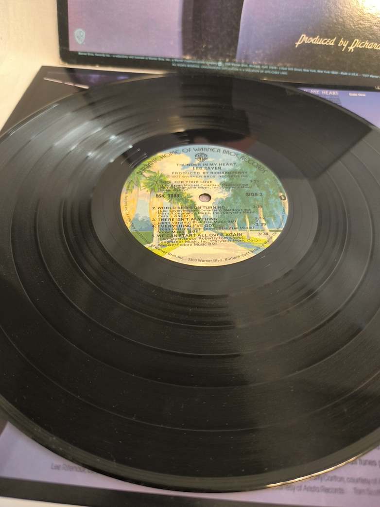Leo Sayer, "Thunder In My Heart" (LP)