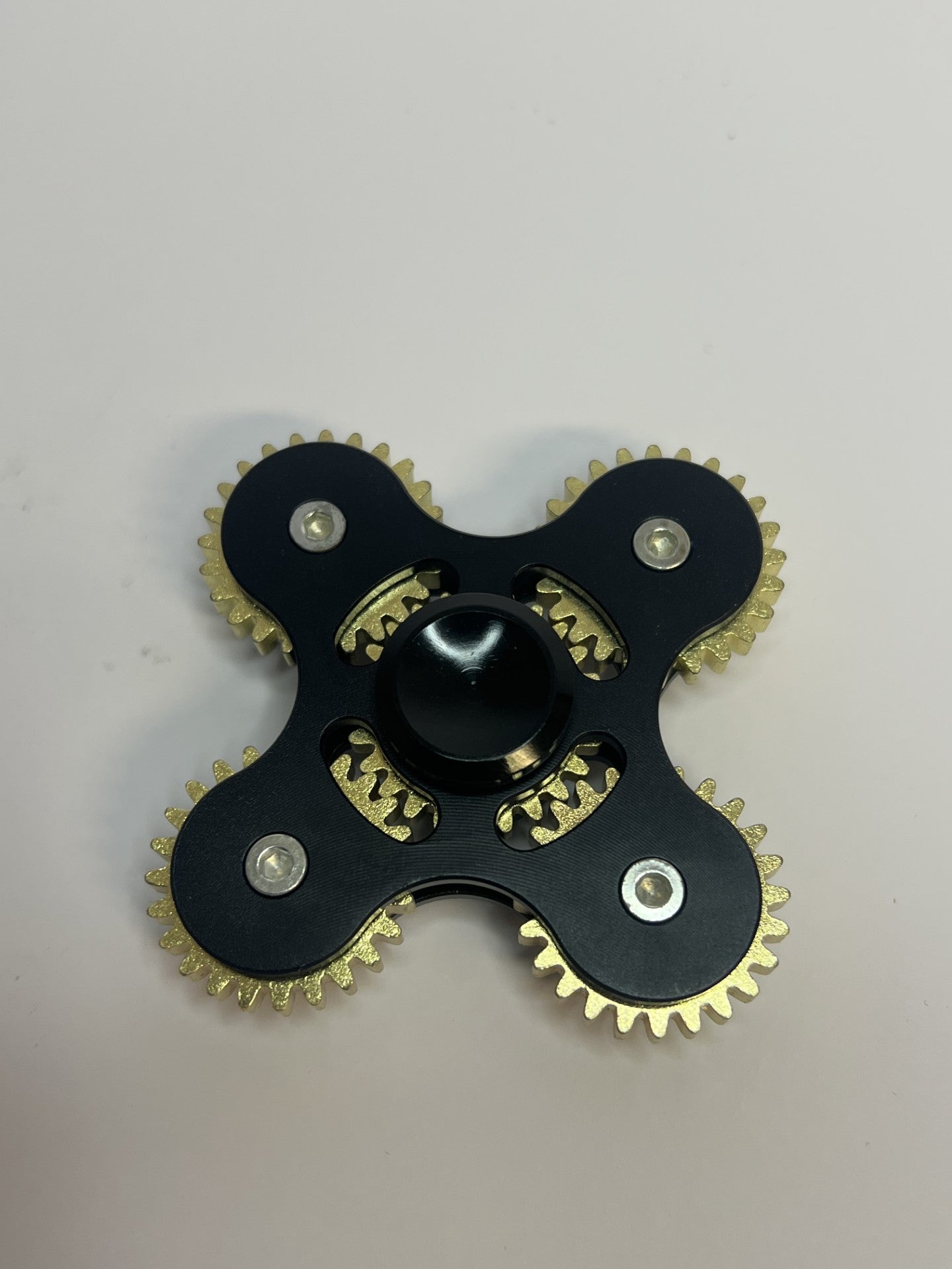 Fidget Spinner Deluxe New from Kendama Nordics Black/Brass