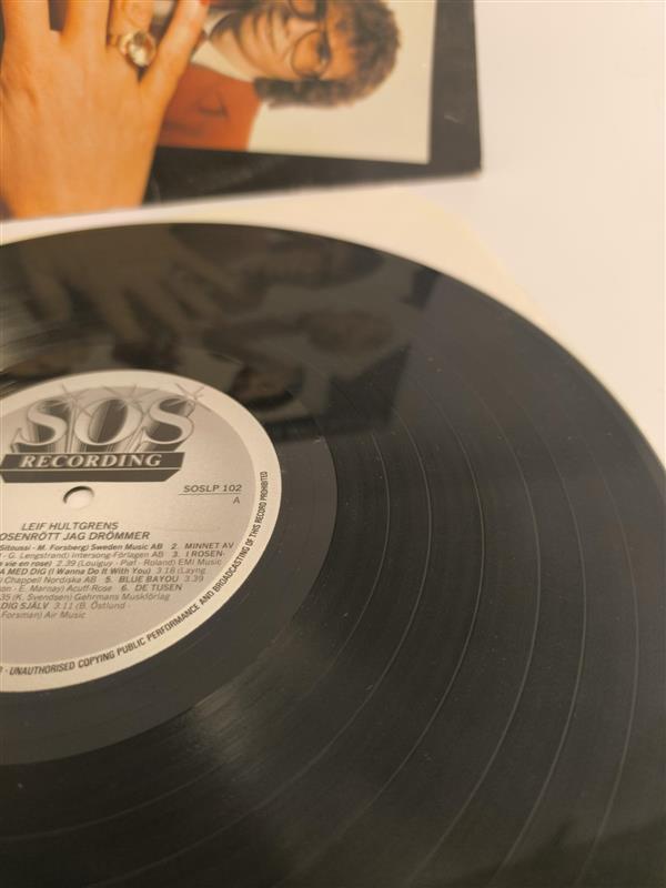 Leif Hultgrens – Början till nåt nytt (LP) – Unikt ex av Dansband 70/80 tal