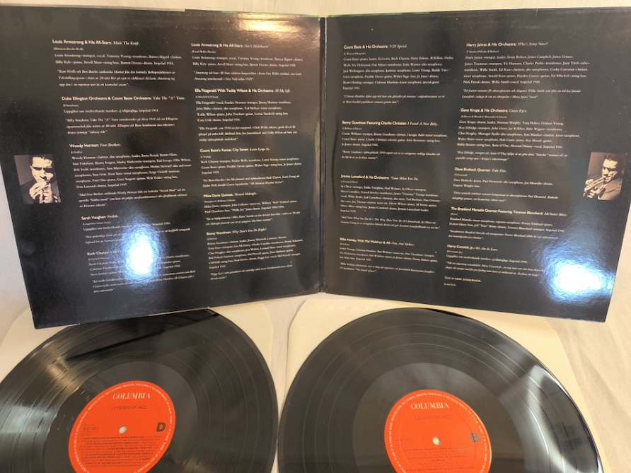 Legends of Jazz – 2×LP (Sony Music Entertainment, 1991, catalog number 09-468130-20)