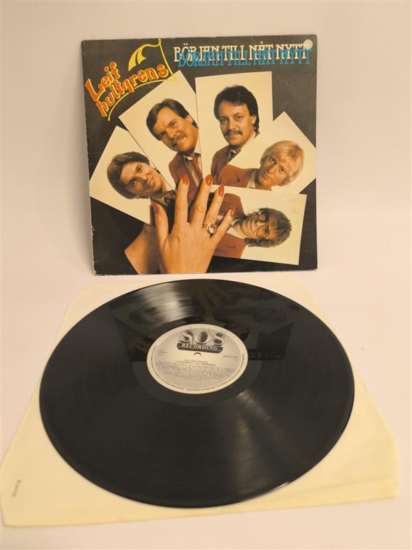 Leif Hultgrens – Början till nåt nytt (LP) – Unikt ex av Dansband 70/80 tal
