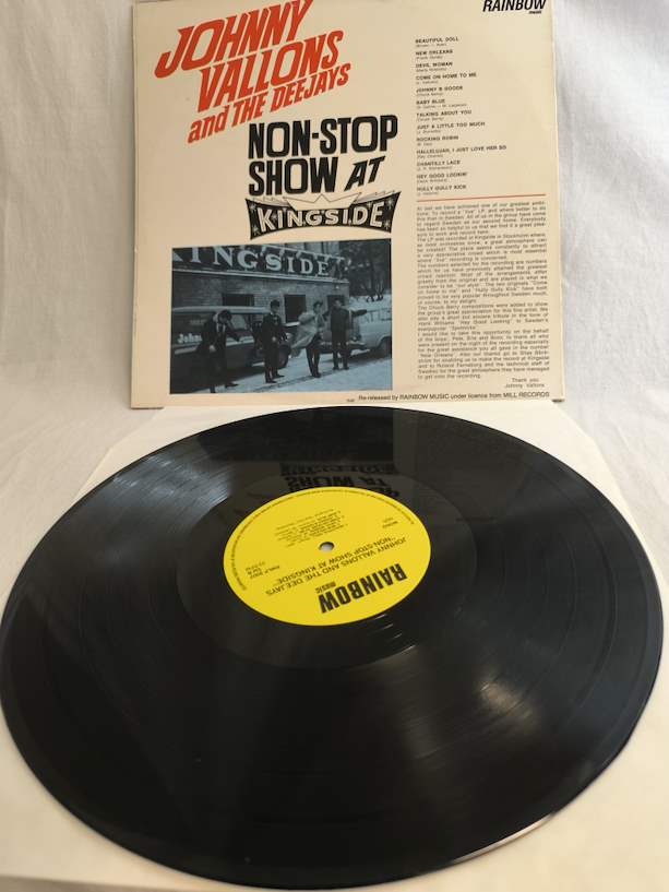 Johnny Vallons And The Deejays, Non-Stop Show At Kingside (LP)