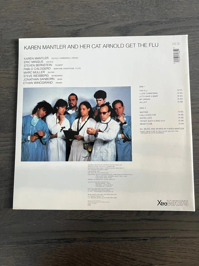 Karen Mantler - Get the Flu 1990/Jazz