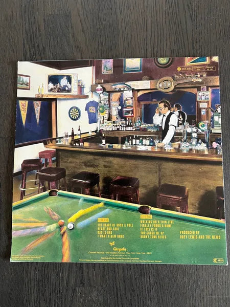 Huey Lewis and the News - Sports /LP 1983