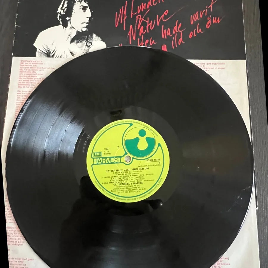Ulf Lundell and Nature - The Night Had Been Mild and Tender /LP 1977