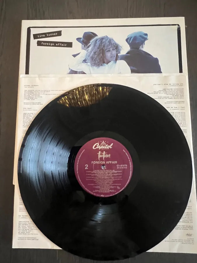 Tina Turner - Foreign Affair /LP 1989 Like new