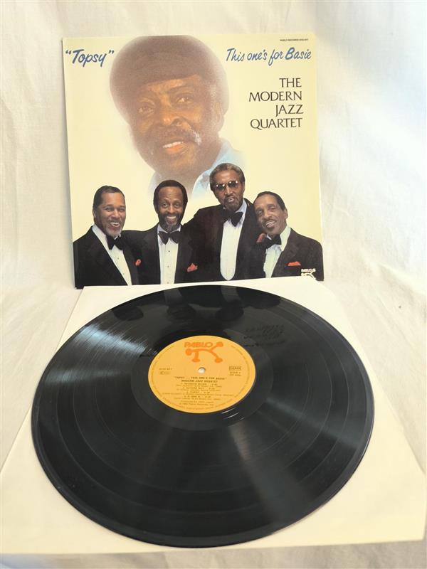The Modern Jazz Quartet – “Topsy” This One’s for Basie (Vinyl, Pablo Records, 1985), LP