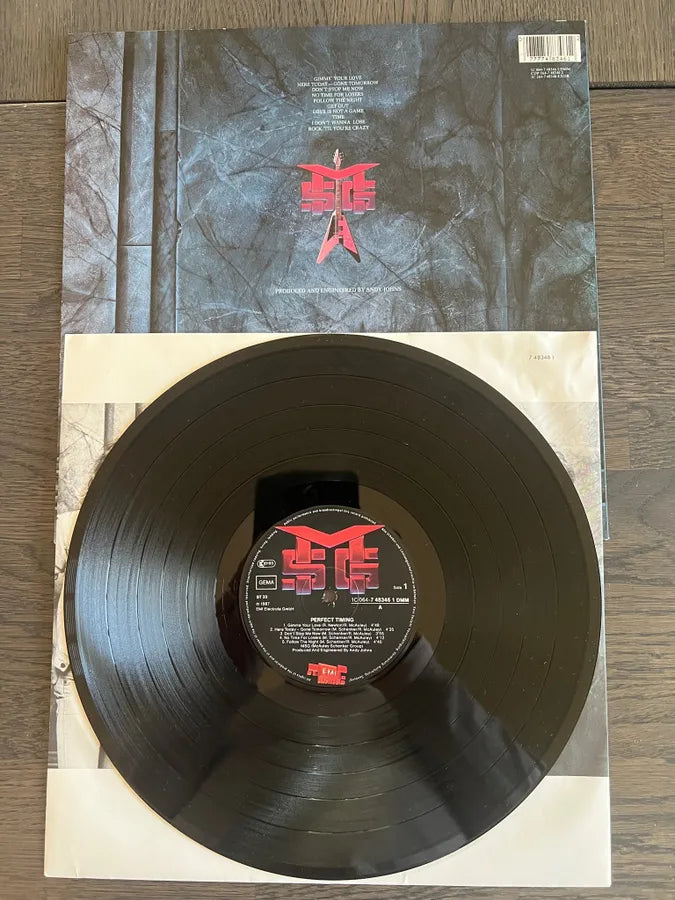 MCAULEY SCHENKER GROUP – PERFECT TIMING – 1987 – DMM – VINYL LP